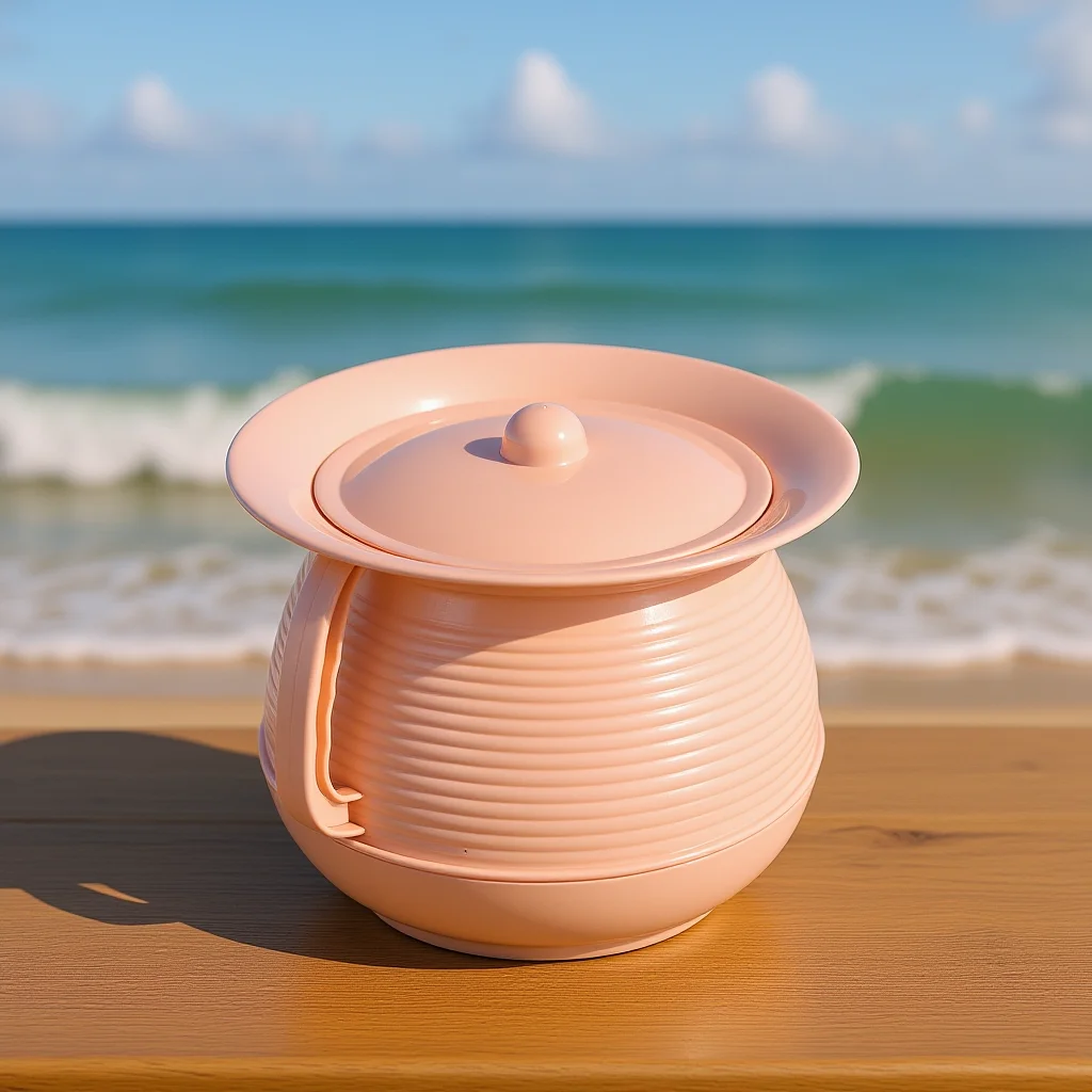 

Childrens Portable Pee Pot with Cover Heavy Duty Plastic Urinal for Boys Girls Large Capacity Easy to Wash for Travel Home Use