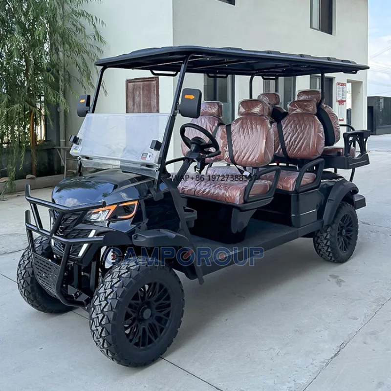 

CAMP Street Legal 6 Seater Golf Cart Gas Powered Off Road Buggy Club Car