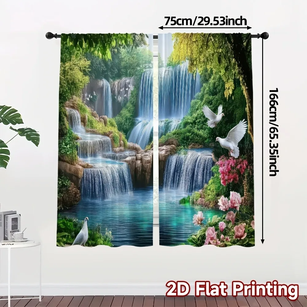 2D plan - 2-delige set, gordij - Home Bathroom Plan recensie en prijs
