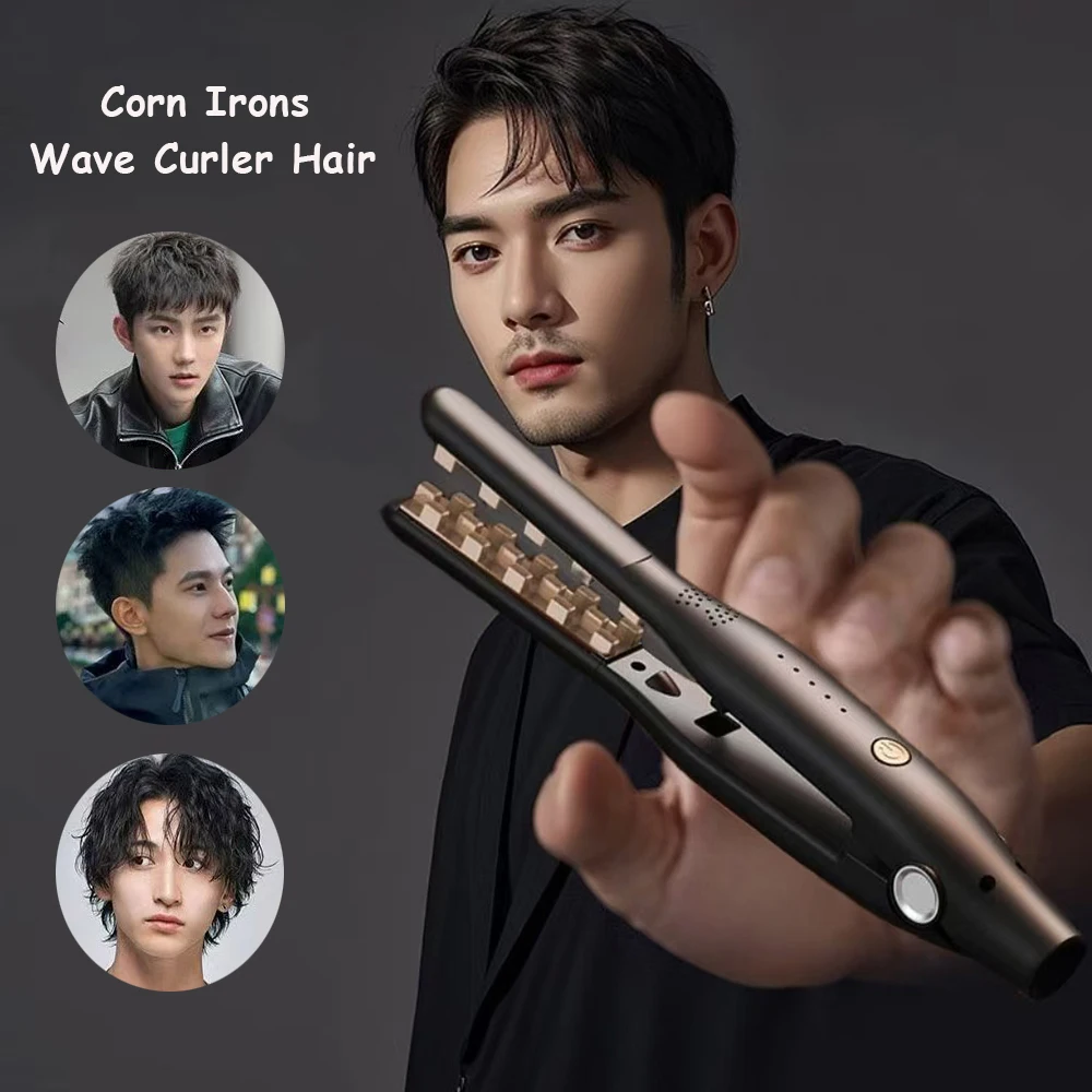 

Corn Irons Wave Curler Hair Hair Curling Fluffy Splint Hair Hairdressing Tools Styling Hair Stylizer Wave Iron Heater Crimper