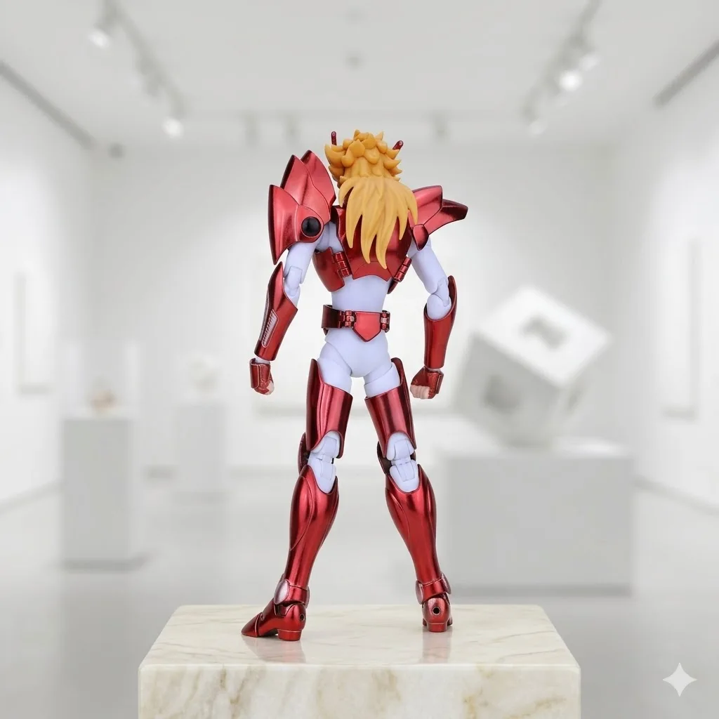 【In Stock】 Saint Seiya MST Asgard Eta Benetnasch Mime Red Lyre Myth Cloth EX Metal Armor Diecast Action Figure