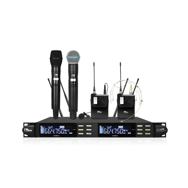 Professional Stage Performance Microphone Diversity Wireless Microphone