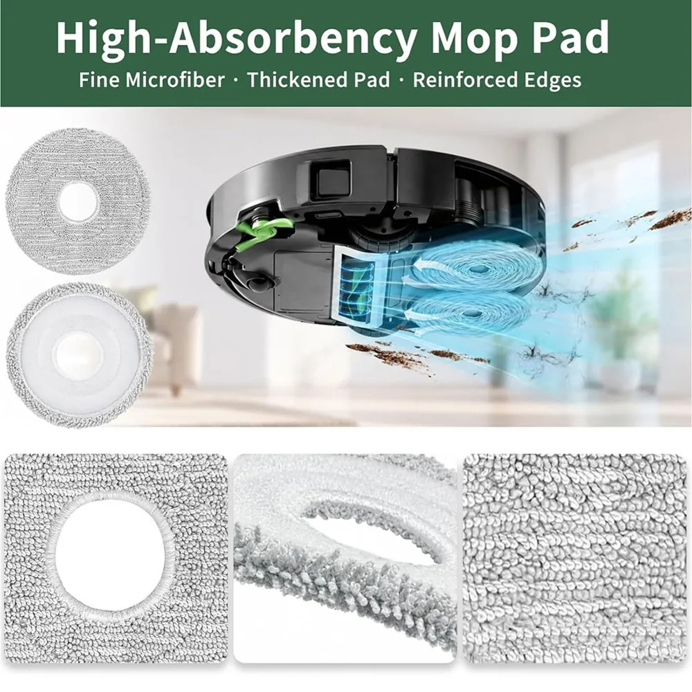 AT41 25Pcs Accessory Kits For Irobot Roomba 415X / Plus 415/Plus For 576/Plus 516 Combo/Plus 515 Combo/Plus 575 Combo