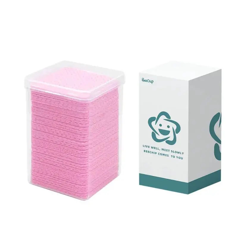 200pcs Disposable Facial Wipes Toner Soft Cleansing Wipes Non-Irritating And Moisturizing Wet & Dry Makeup Remover Wipes