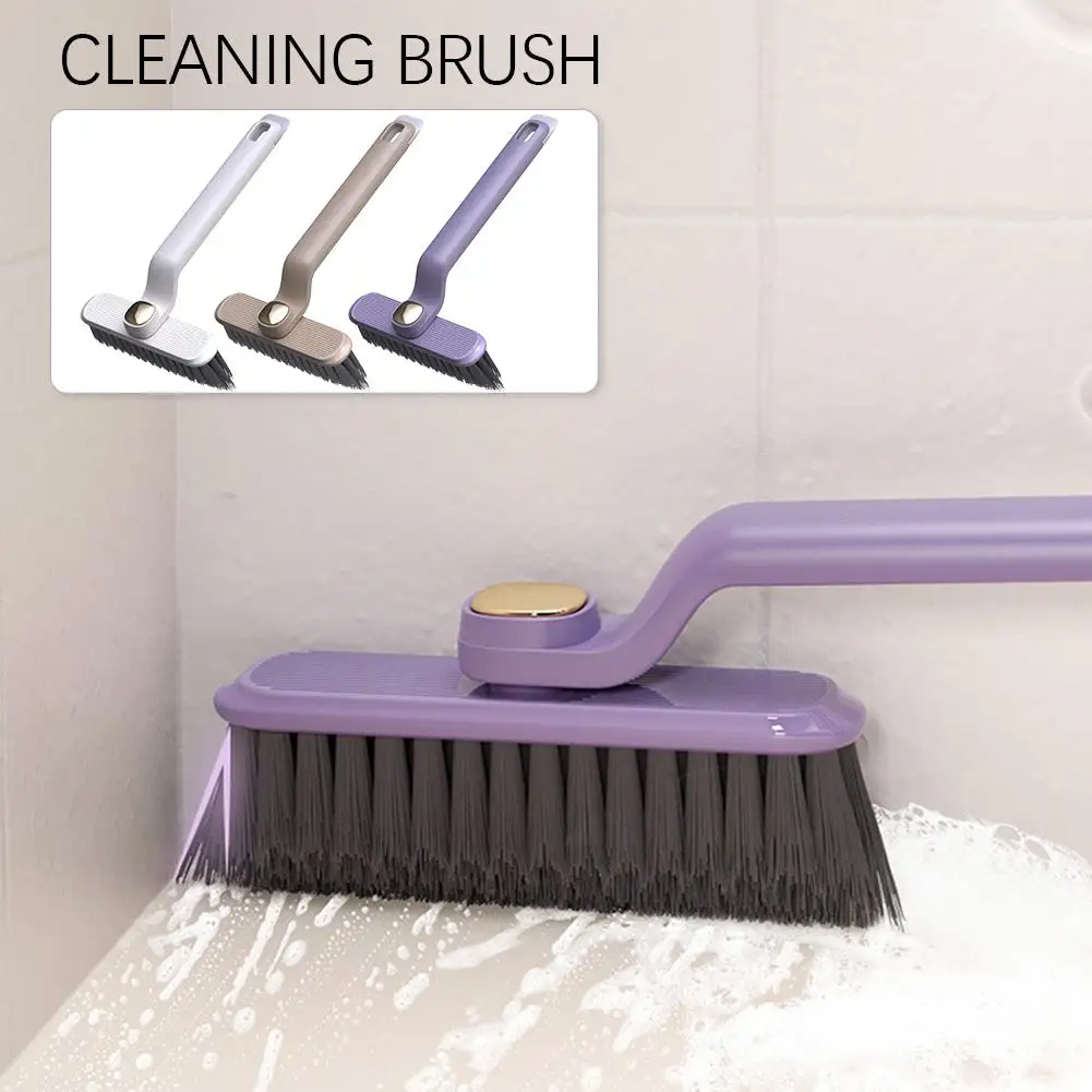 

360 Degree Rotating Crevice Cleaning Brush Bathroom Brush Angle Floor Cleaner Toilet Tile Dead Shower Brush Crevice Joi H3a5