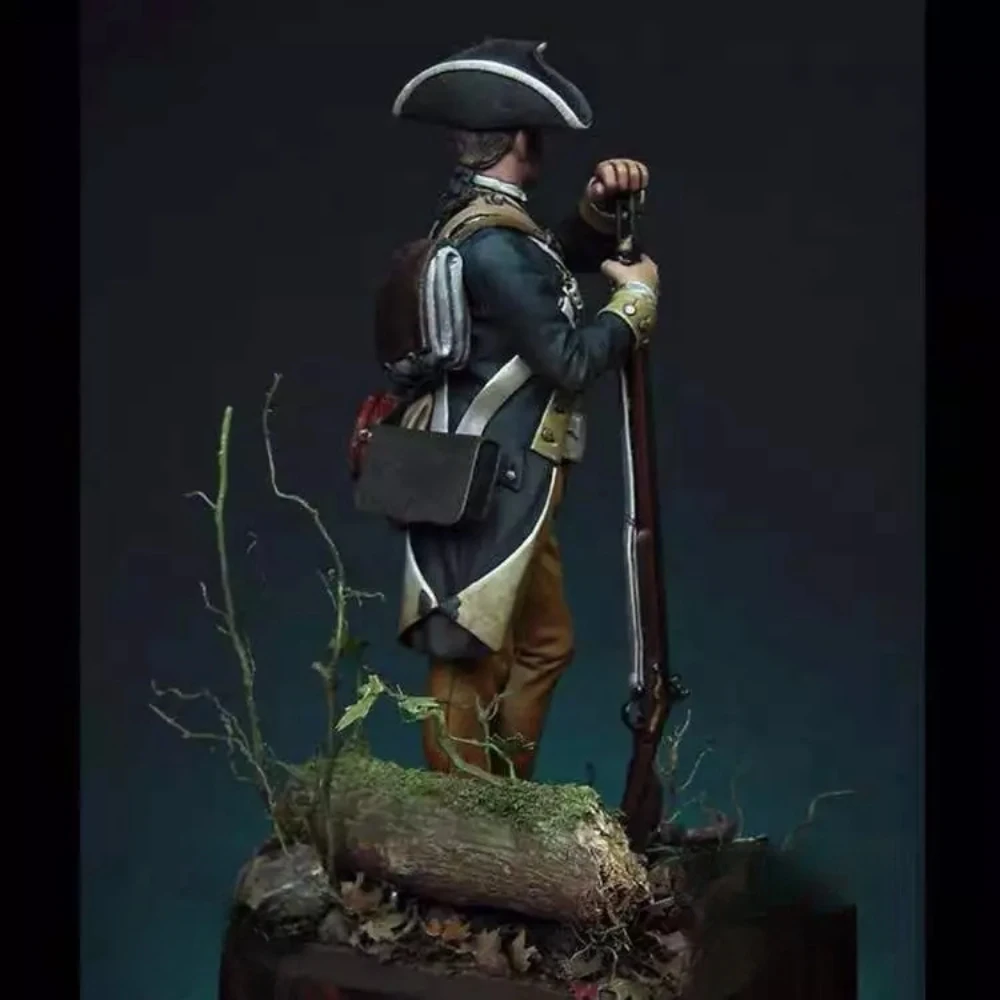 Kit de figurine en résine non peinte, thème militaire, 1ère armée de New York, GK non assemblé et non peint, 1/24