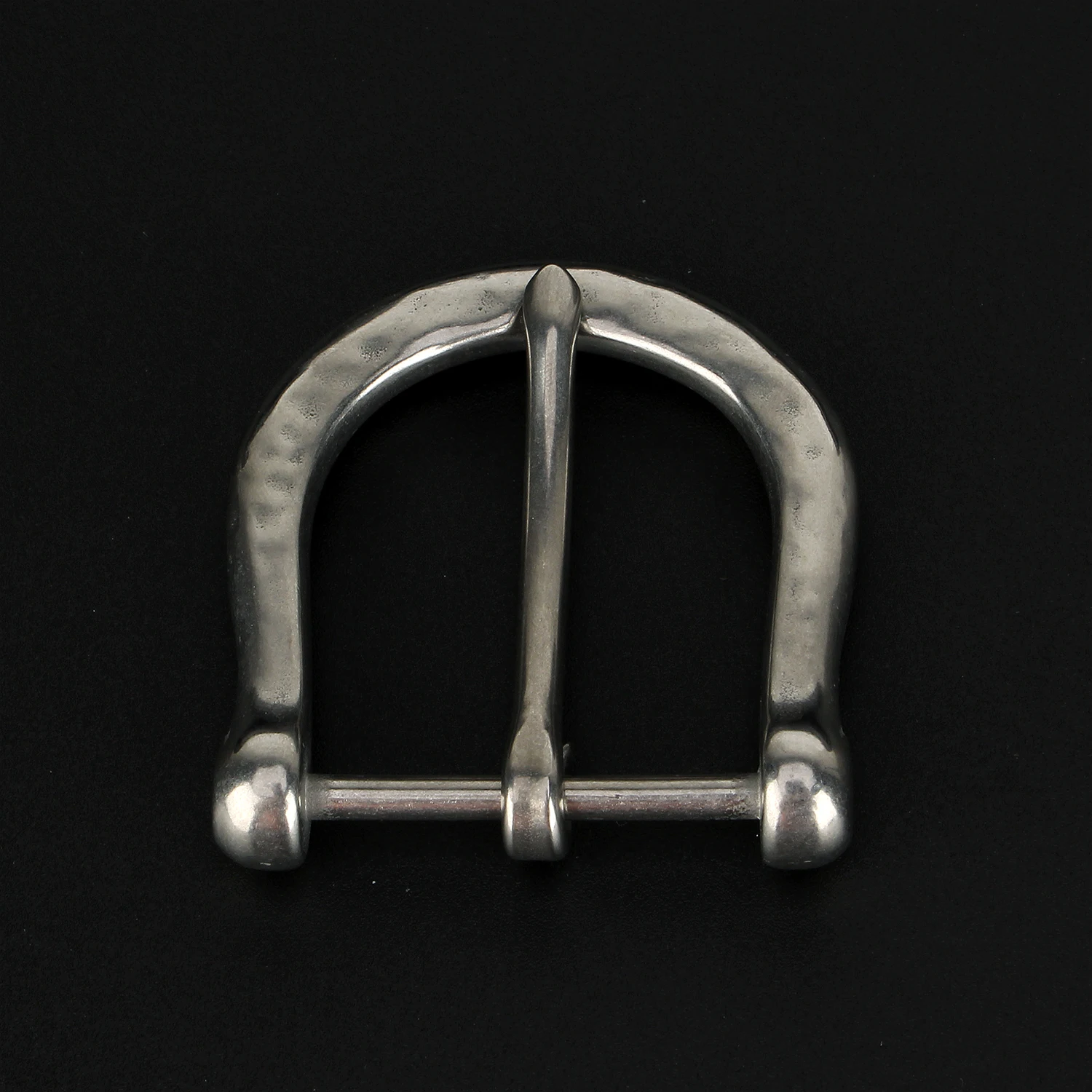 Heavy Duty 1.5"(39mm) Stainless Steel Belt Buckle Single Prong Horseshoe Shape Vintage Style DIY Craft Belt Parts Accessories