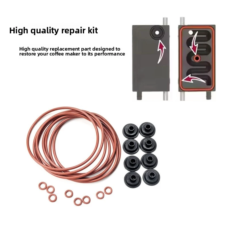 Silicone Seal Ring Kit Compatible with JURA J Series J5 J7 J9 Coffee Machines – Replacement Gasket Set