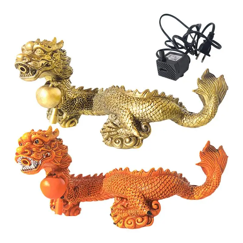 Aquarium Fish Tank Landscaping Simulation Dragon Ornaments Aquascape Decoration Aquarium Fish Tank Figure Decoration Supplies