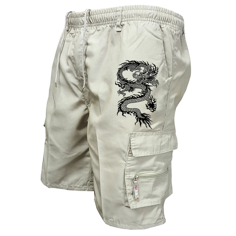 Heren Cargo Short Nieuwe Side Multi-Pockets Heren Losse Werkbroek Casual Korte Broek Man Plus Size Zomer Outdoor Shorts