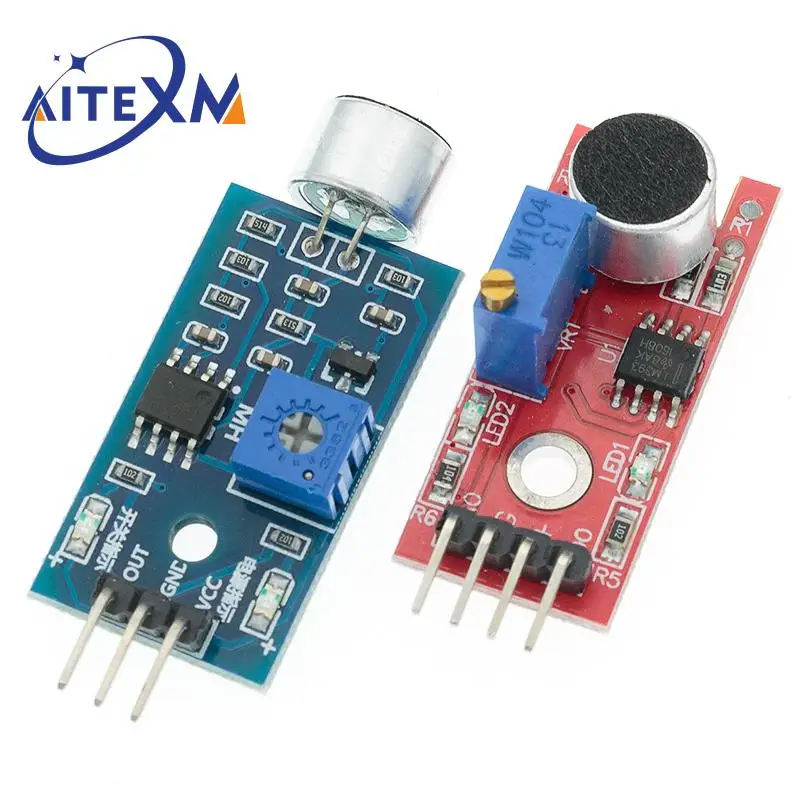 Sound Sensor Module Sound Control Sensor MAX4466 MAX9814 Switch Detection Whistle Switch Microphone Amplifier YANXD