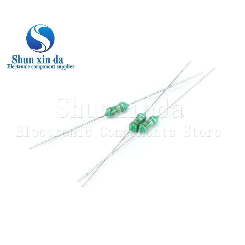 20PCS 0410 Color Ring Inductance 1/2W 0.5W 1 1.5 3.3 2.2 6.8 4.7 8.2UH 10UH 15 22 33UH 47UH 68 100UH 150 220 330 470UH 1MH 4.7MH