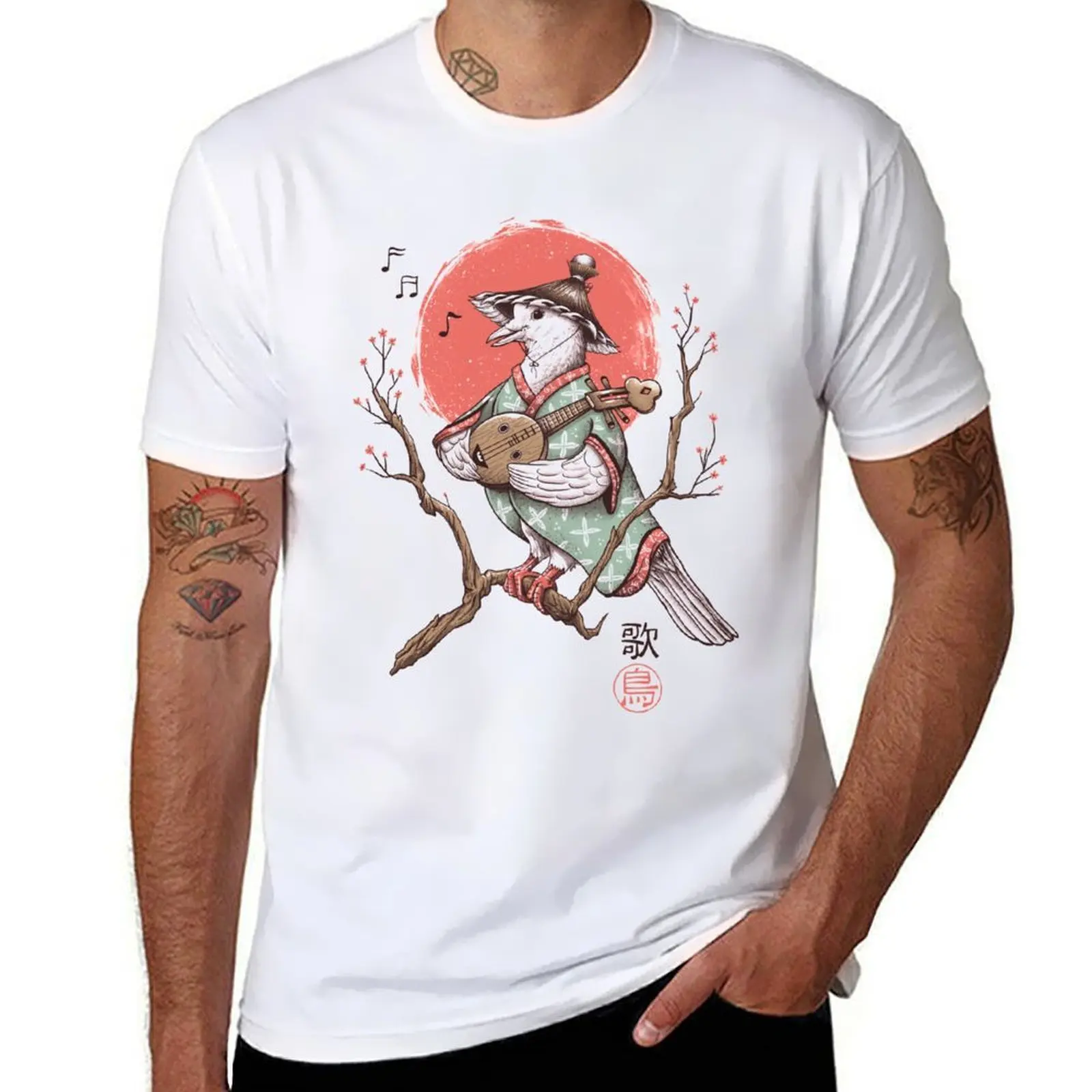 

Song Bird T-Shirt printed t shirts for man man tshirt T-Shirt