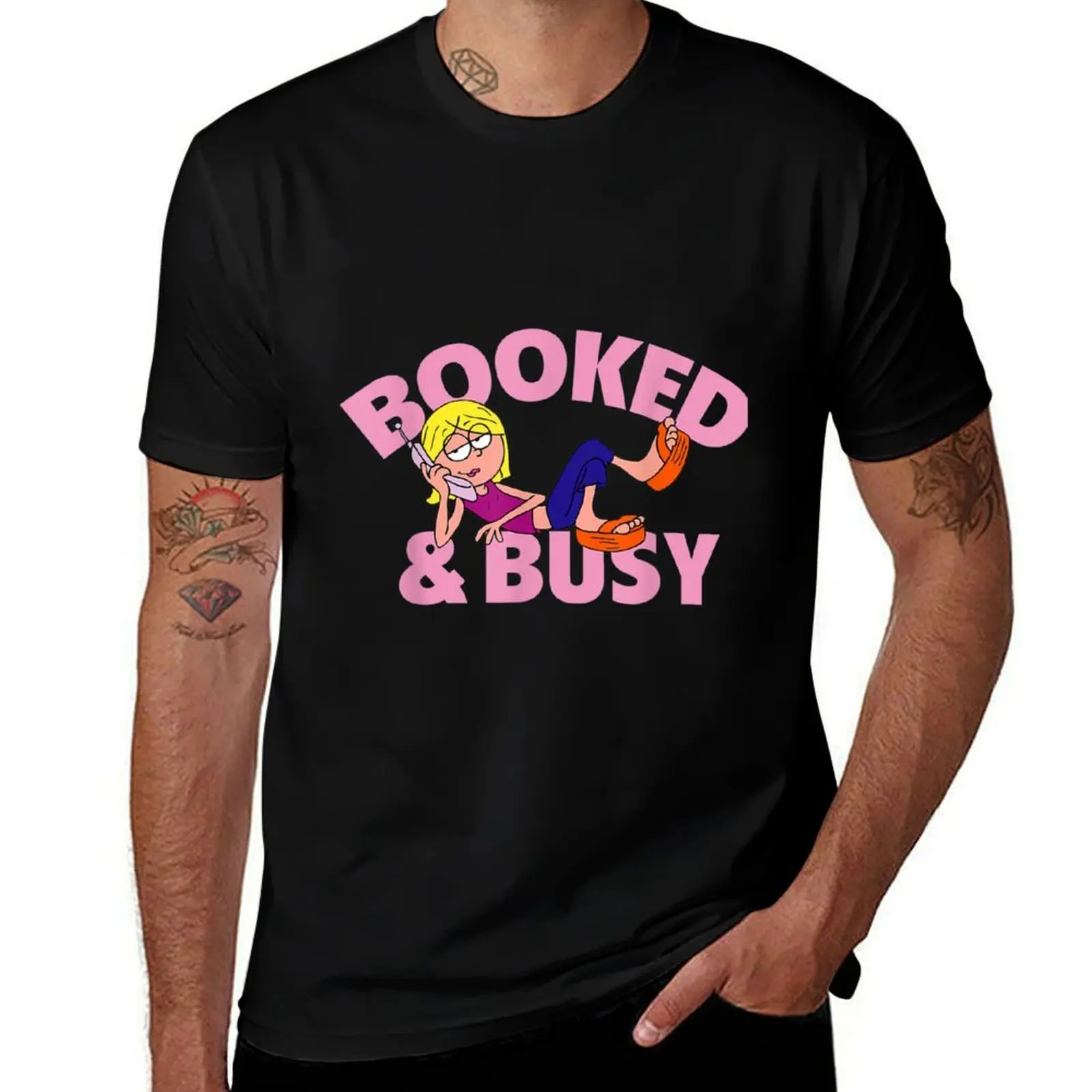 

Lizzie McGuire Animated Lizzie Booked T-Shirt anime vintage graphic tee shirts graphic tees shirts graphic mens t shirts