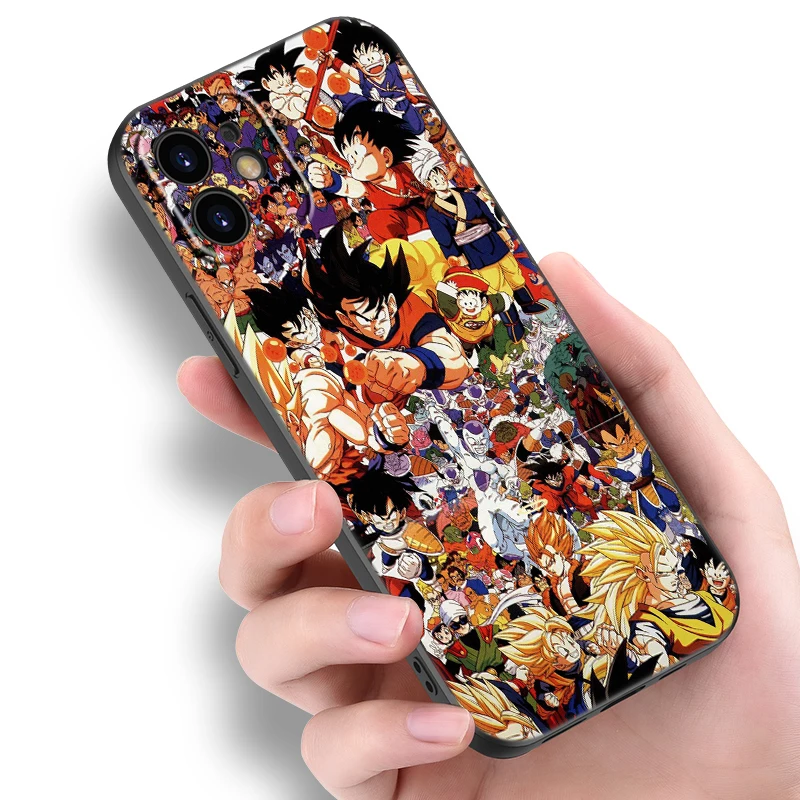 Anime D-Dragons B-Balls Z Phone Case For Samsung M15 M55 M14 M54 F55 C55 F34 M53 M34 M33 M52 M51 M12 M13 M23 Note 10 20 Ultra 5G