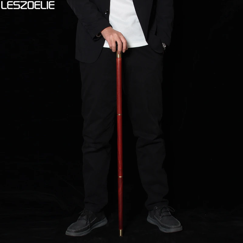 Black 8th Billiards Resin Handle 3-Piece Walking Stick African Bloodwood Elegant Fashionable Decorative Cane for Men And Women