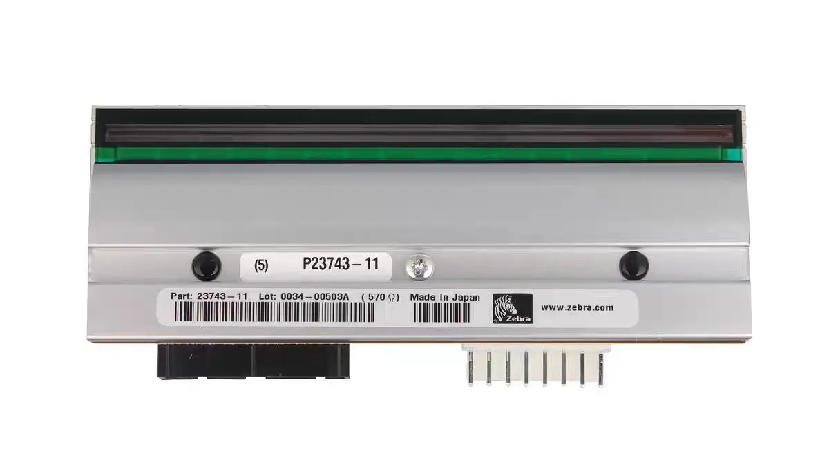 

Бесплатная доставка, новая аутентичная печатающая головка принтера штрих-кода Zebra 140XI4 200/203 точек на дюйм P 1004234