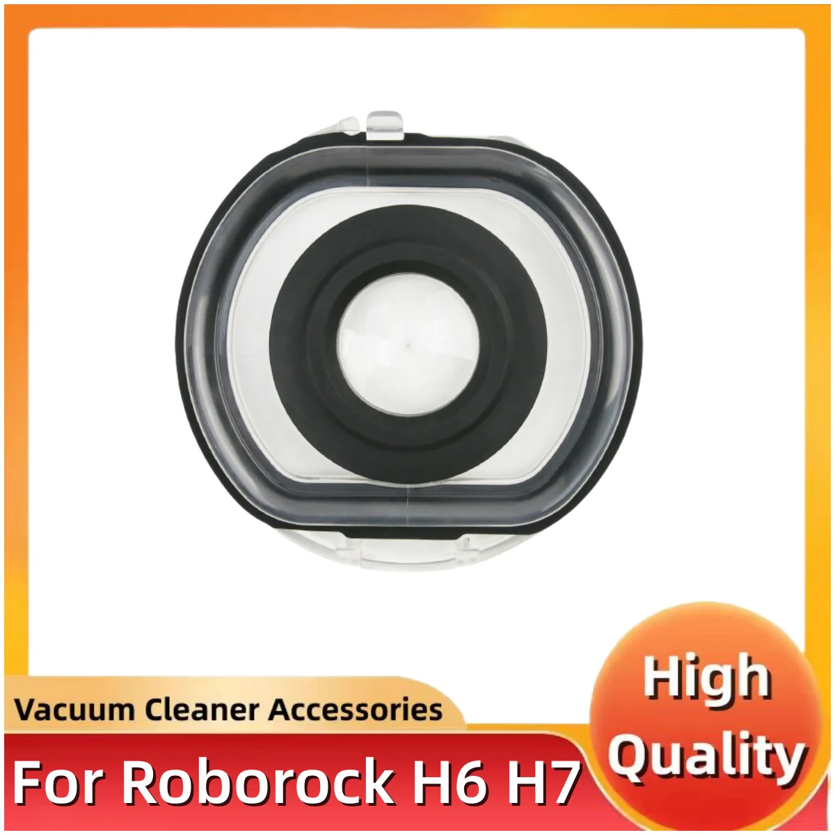 Roborock H6 H7 Elektrikli Süpürge Toz Kutusu Kapağı Kova Alt Kapak Yedek Toz Toplama Parçaları