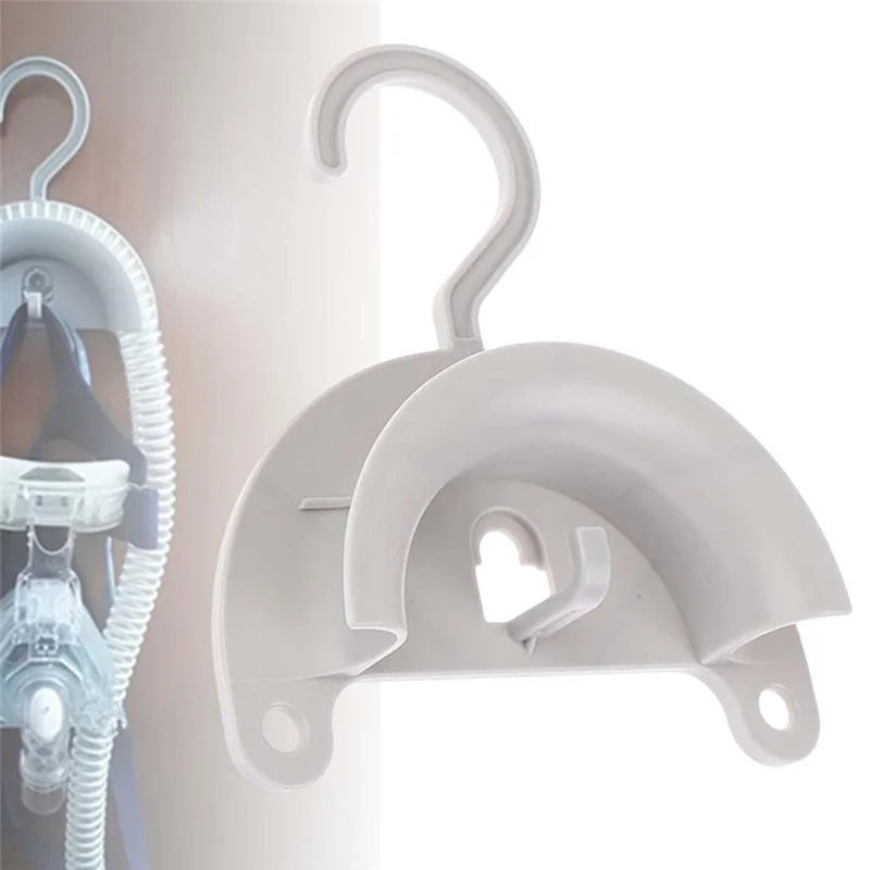 New-Hose Hanger With Hook Hanger And Suction Cup Plastic For Drying After Cleaning Sleep And Breathing Machine Parts