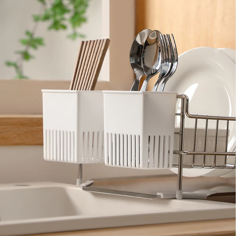 1 Pc Hanging Plastic Drainage Organizer Storage Basket Kitchen Bathroom Mini Organizers Portable Storage Box Container