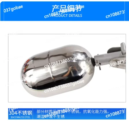 Stainless Steel Horizontal Installation Liquid High Temperature Float water tank level sensor Switch