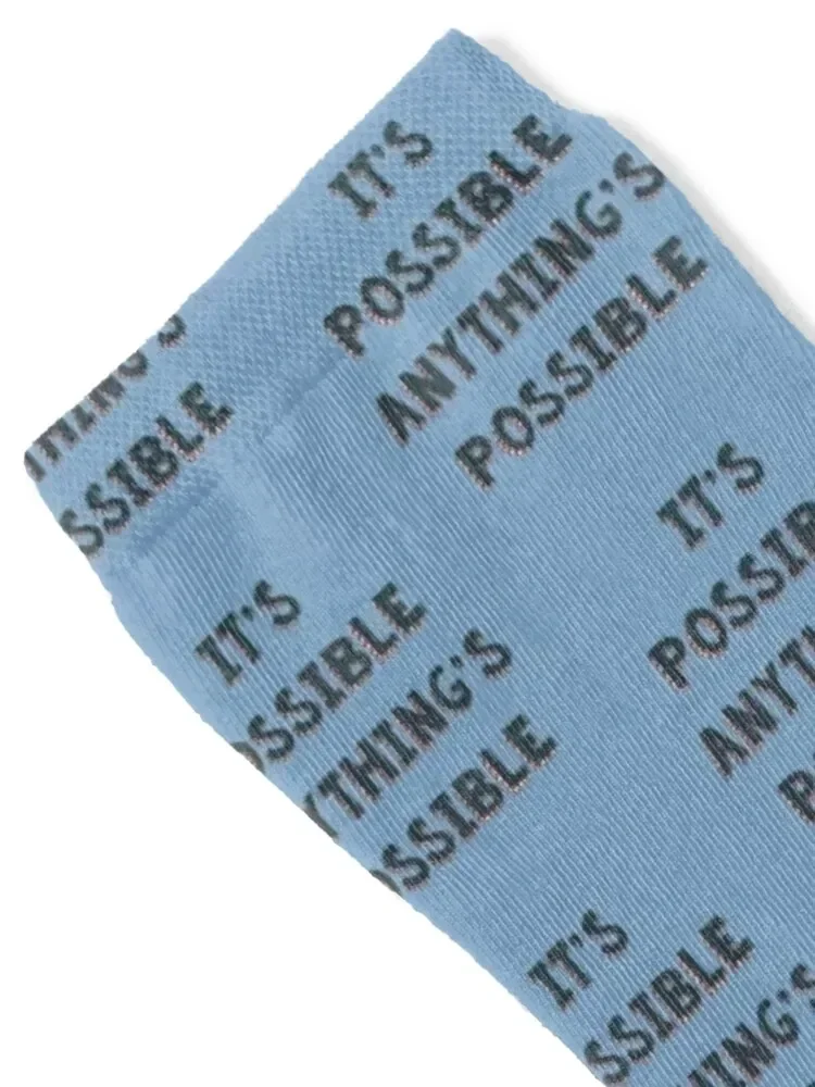 It’s possible anything’s possible Seussical the musical life quote Socks funny gift aesthetic Boy Child Socks Women's