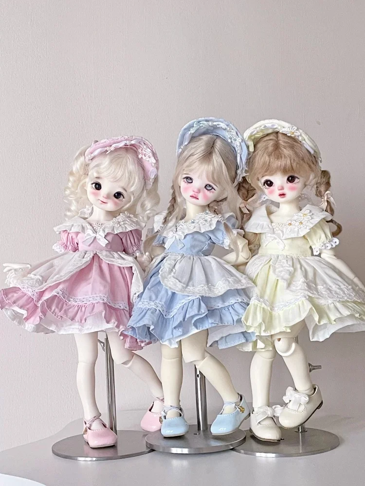 

BJD Doll Clothes For 1/6 Doll Accessories Sweet Skirt Set Doll Dress Up Gift Diy Clothes(Only Clothes No Doll)