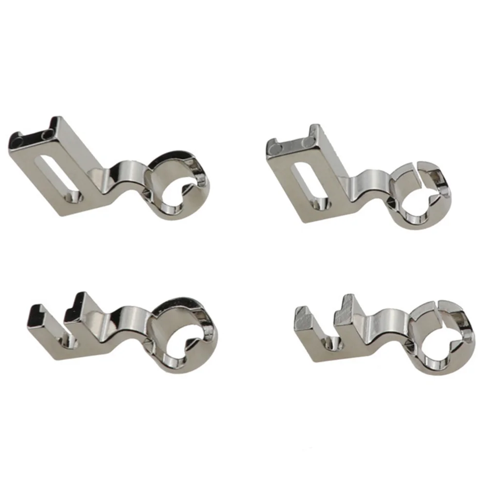 مسطرة منخفضة قطعة قدم الضغط في ماكينة الخياطة من الفولاذ المقاوم للصدأ مفتوحة من الأمام قابلة للتعديل لحركة مجانية مرقعة جريئة تناسب منخفضة المحلية #4