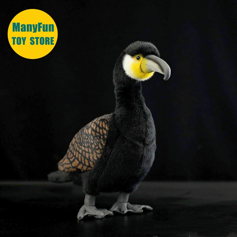 

Realistic Cormorant Stuffed Toy Pelican Plush Animal Lifelike Osprey Plushie Simulation Stuffed Animal Doll Toy
