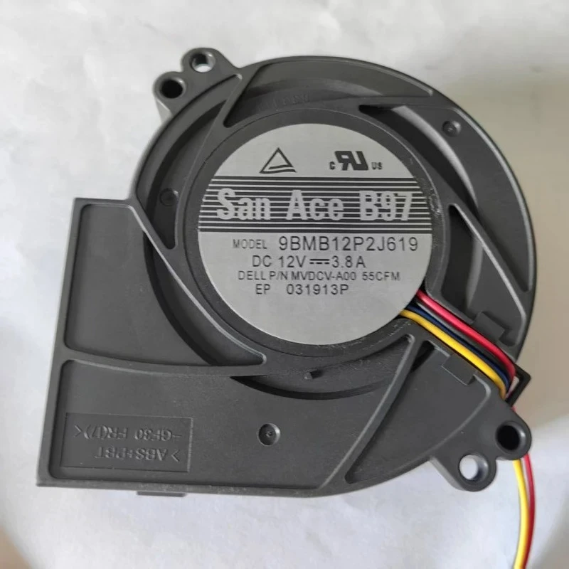 9BMB12P2J619 Cool Fan DC12V 3.8A 4 lines Blower, Turbofan