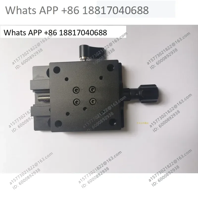1PC for Manual Precision Threaded Screw Dovetail Slide Trimming Translation Table Linear Screw Slider Stroke 50MM