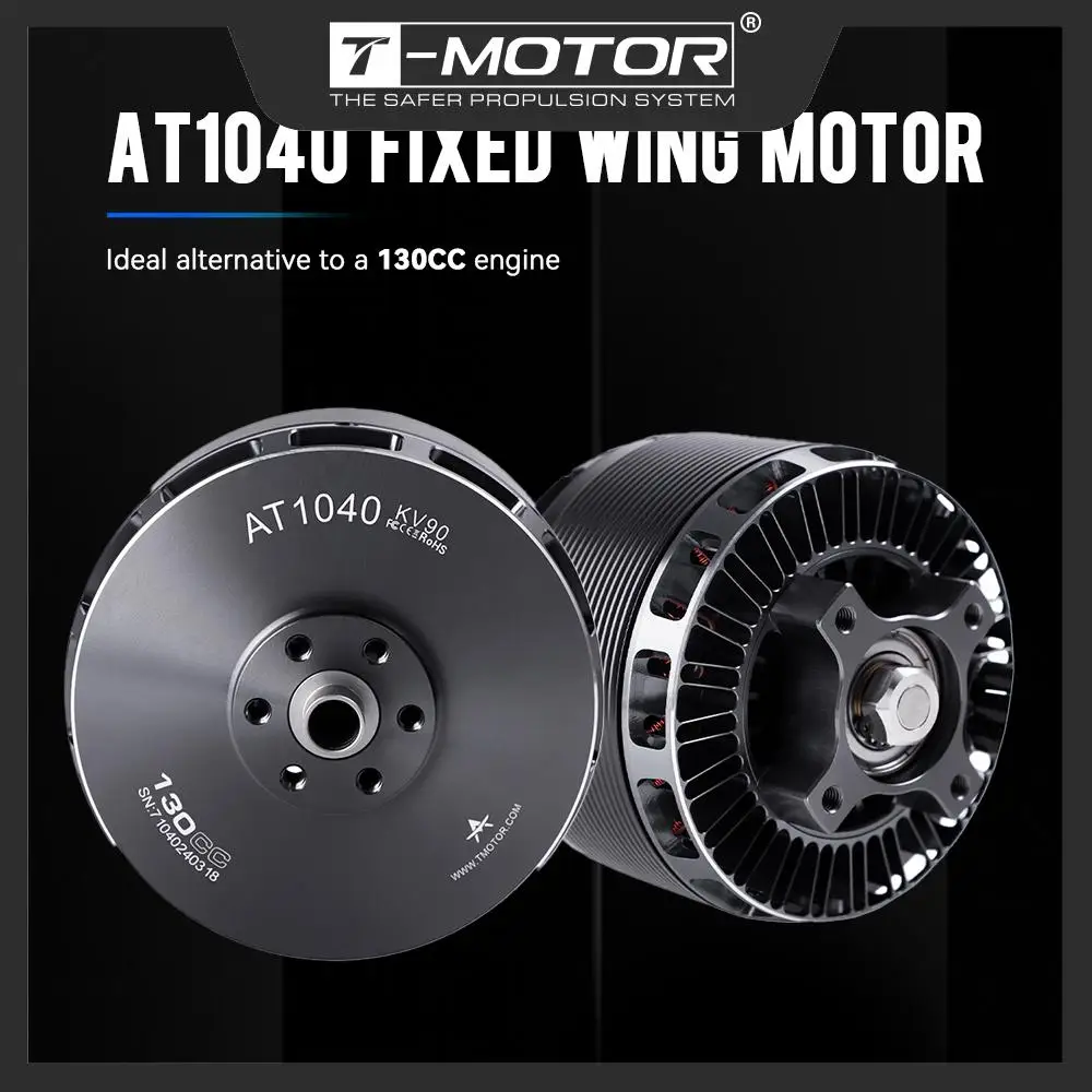 

Ligpower AT1040 KV90 Brushless Motor for VTOL UAV Fixed Wing Drone Max Thrust 33KG Compatible magnetic encoder