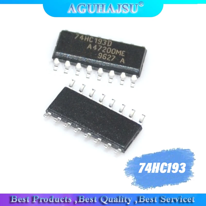 10pcs/lot 74HC193 74HC193D SN74HC193DR SOP-16 4-Bit Synchronous Up / Down Counters new original