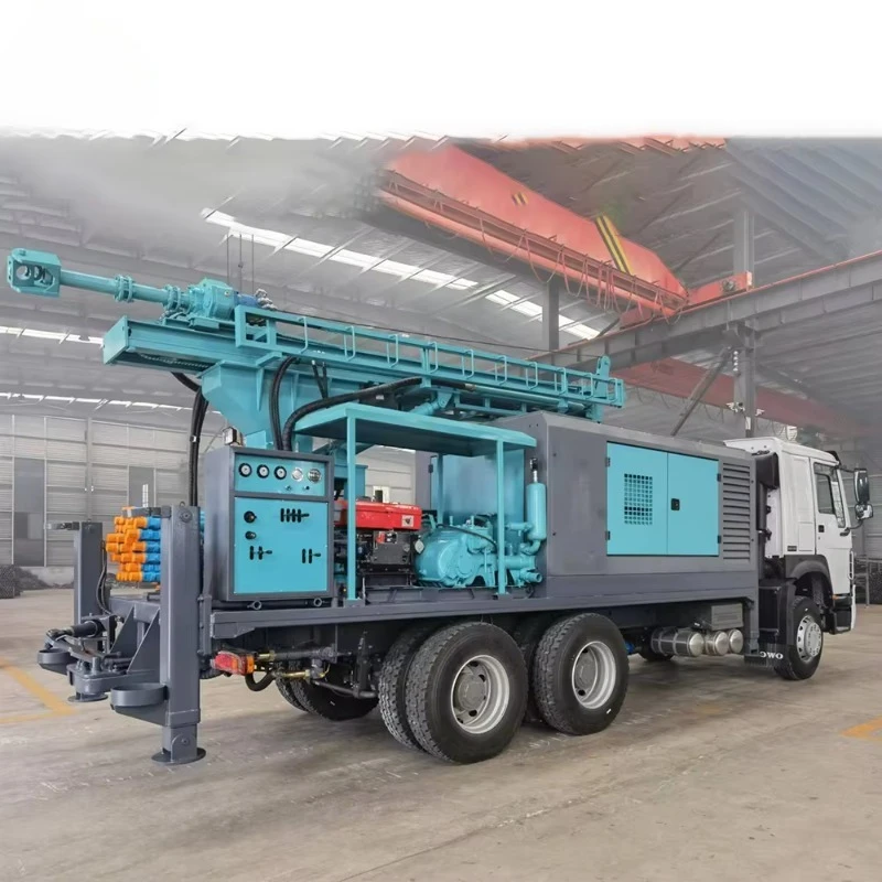 YG 600m Truck Mounted Water Well Drilling Rig Price in India
