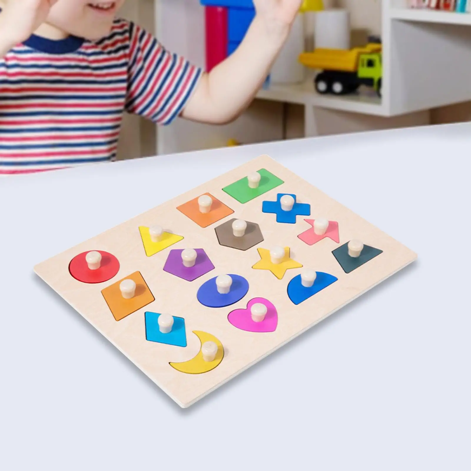 

Деревянные головоломки для раннего обучения для детей 3, 4, 5, 6 лет, девочек и мальчиков