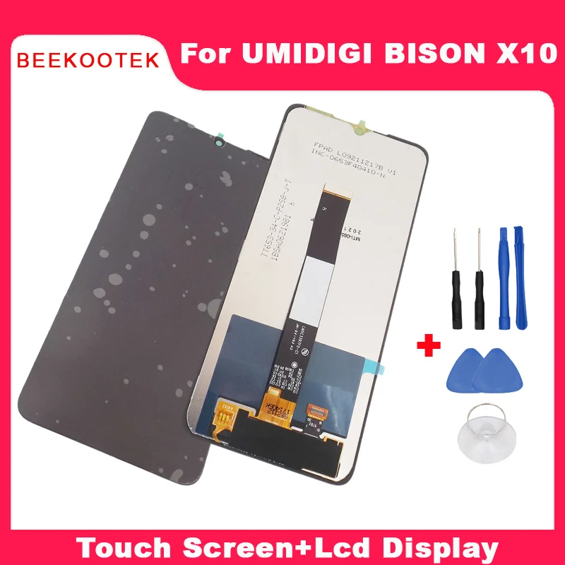 New Original UMIDIGI BISON X10 LCD Display+Touch Screen Digitizer Repair Replacement Accessories For UMIDIGI BISON X10 Phone