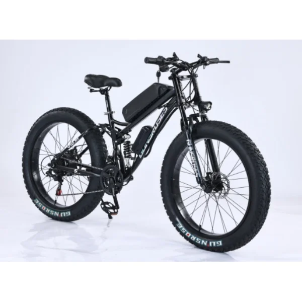 2024 electric bicycle High quality adult 26-inch power Electric Mountain Bike cheap carbon steel E-bike made in china