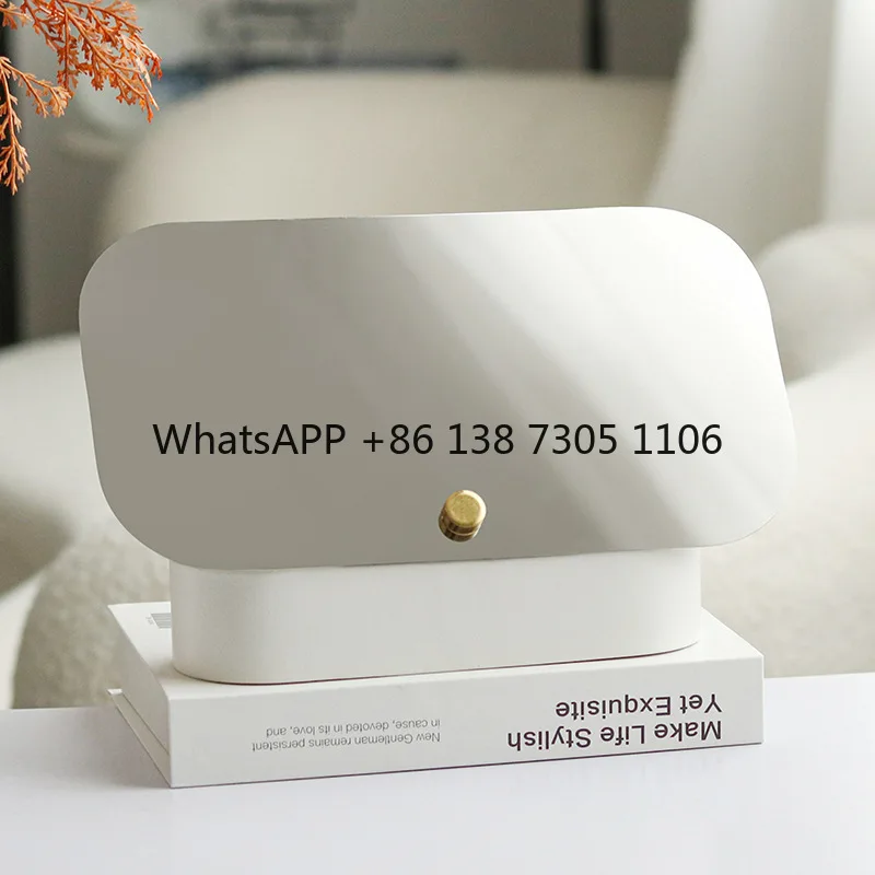 

Современный светлый роскошный мраморный металлический зеркало для макияжа орнамент гардеробная гостиная спальня комод орнамент