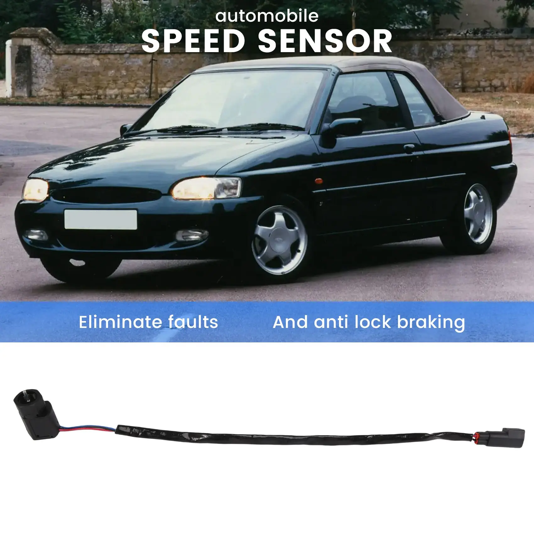 

A21E-Speed Sensor Fits For Ford Escort (1995-01) Fiesta (1995-02) Cougar (1998-01) 95BB-9E731-BA