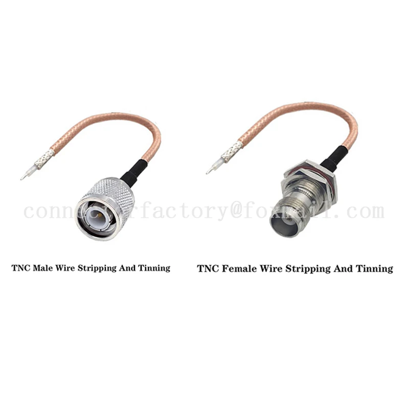 SMA SMB BNC N TNC To Wire Stripping And Tinning Connection Line Extension Cable Adapter Cable RG316 Male Female Head Jumper RF