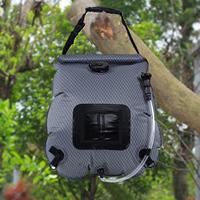 20L Solar Camping Shower Bag, Portable Outdoor Shower with Solar Heating System for Hiking Travel Beach, Survival Gear Equipment