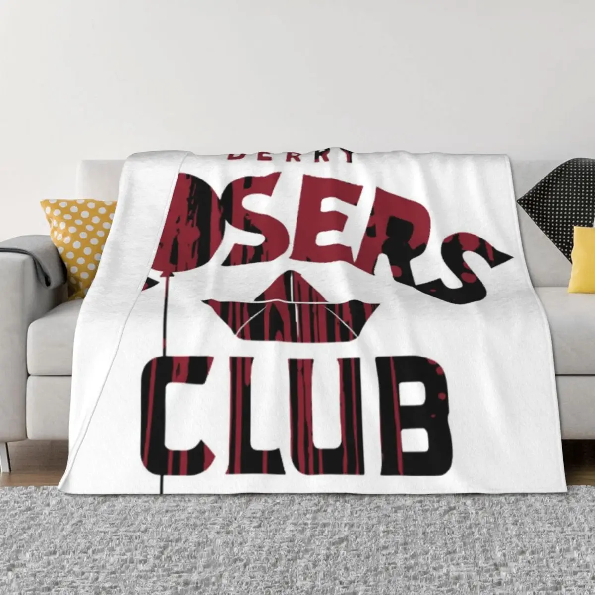 

Loser Club Throw Blanket Luxury St Summer bed plaid Sofas Blankets