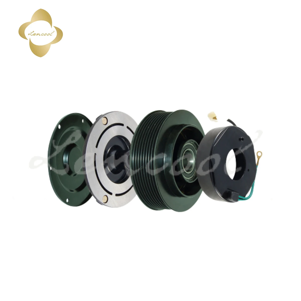 

AC A/C Air Conditioning Compressor Clutch Pulley FOR JOHN DEER DENSO 10PA17C 8PK 24V AT168543 4471009790 4471009794 AT226273