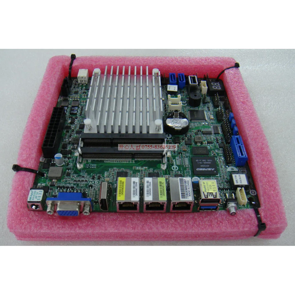 

Server Motherboard For ASRock Rack For J1900D2Y DDR3 SO-DIMM MINI-ITX Support J1900 Fully Tested Good Quality