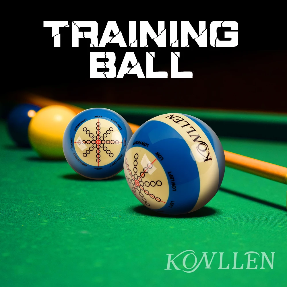 KONLLEN Billiards Cue Ball Practice Training Artifact Replacement 2-1/4