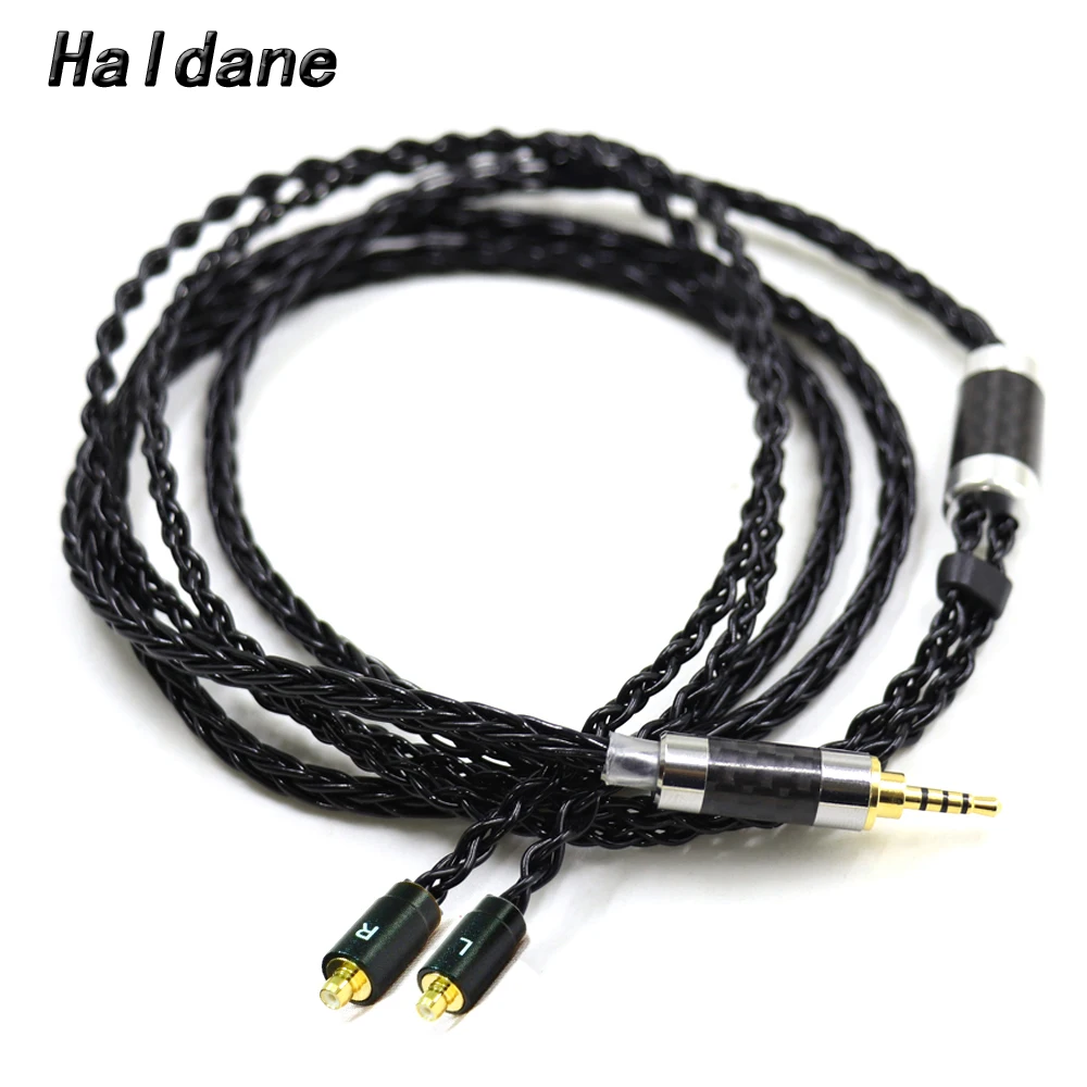 

Haldane HIFI SilverComet Taiwan 7N Litz Earbud Upgrade Cable for Acoustune HS 1695Ti 1655CU 1695 Ti 1670SS Headphones Earphone