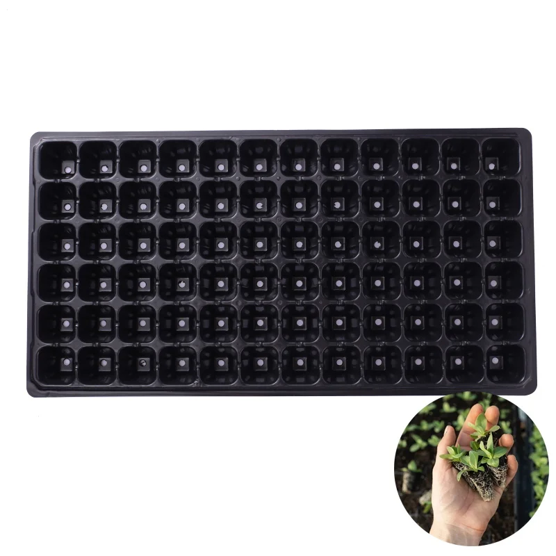 

72 Holes Seeding tray Plant Growth Kit Garden Seedling Nursery Trays For Garden Planting