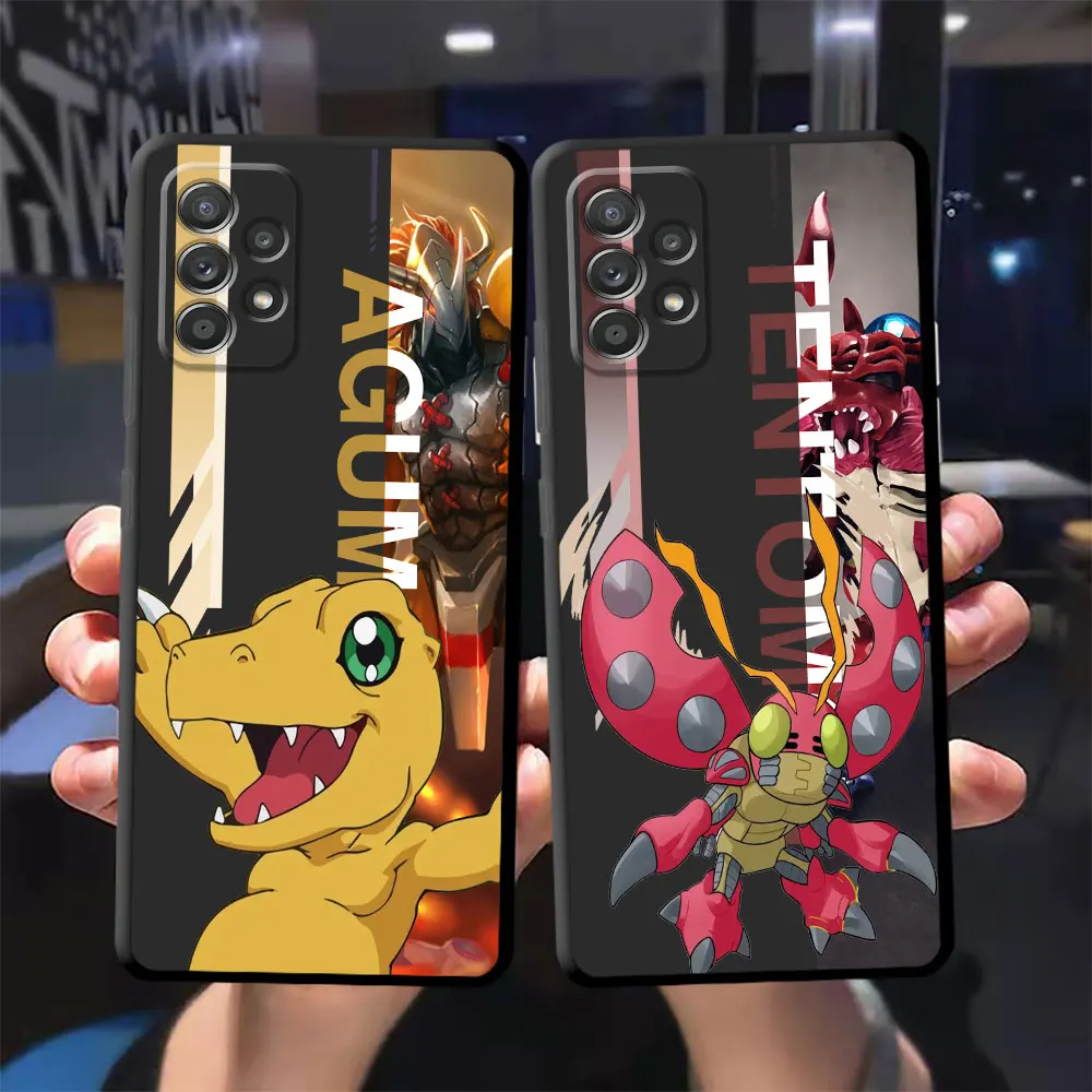 Cute Digimon Digital Monster Phone Case for Xiaomi Mi 10T A2 Lite 9 SE CC9 11 Lite 5G 12 13 Note 10 9T 12T Pro 11T Cover