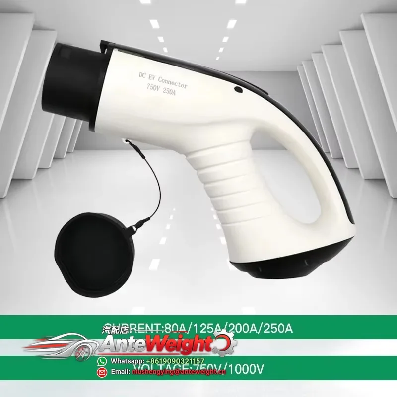 GB/T China Standard 200A DC EV Charger Plug Electric Car Charger Connector Electric Car Smart Charging Gun