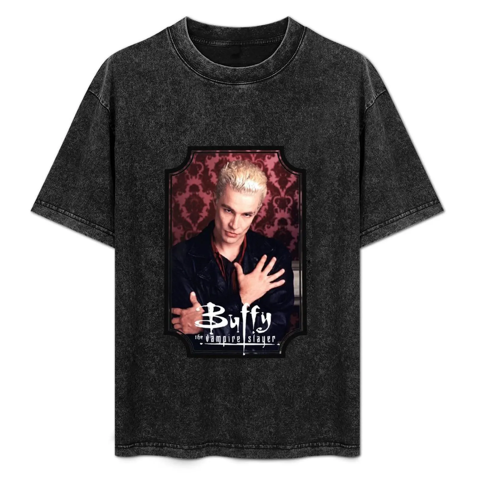 BUFFY - SPIKE T-Shirt kawaii clothes tees graphic shirts quick drying mens t shirts top quality